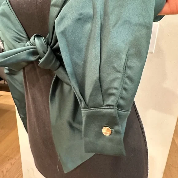 House of CB Teal Crop Top - Picture 5 of 7